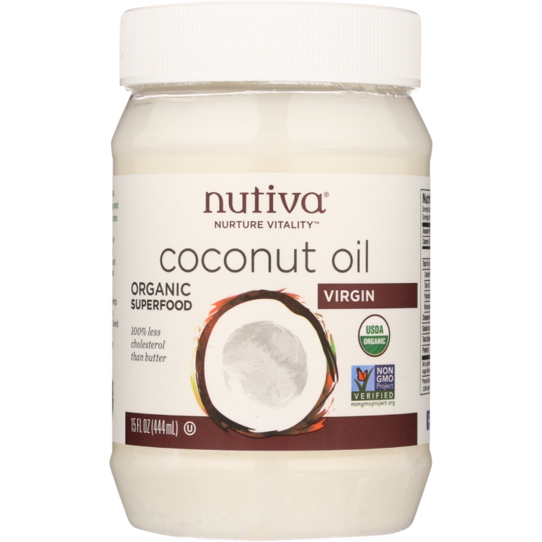 Organic Virgin Coconut Oil, 15 oz