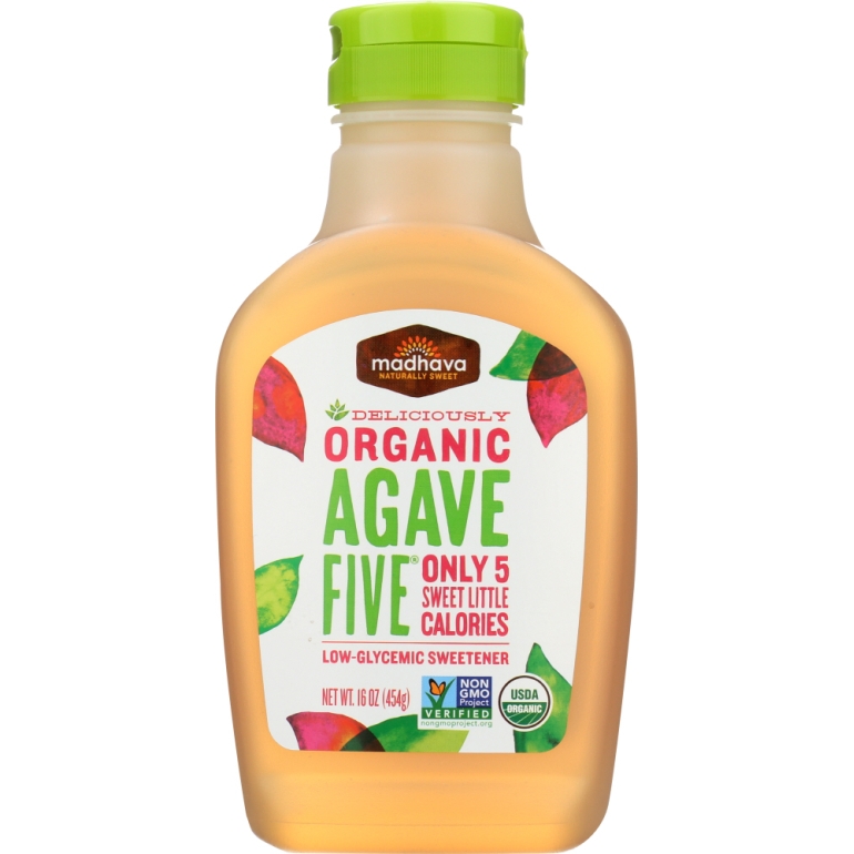 Organic Agave Five Low Glycemic Sweetener, 16 oz