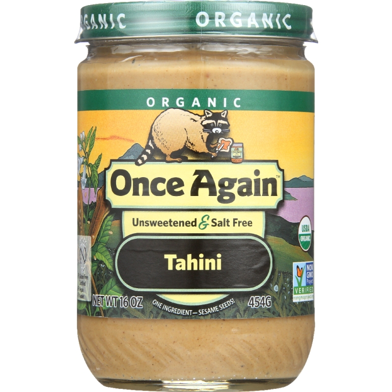 Organic Sesame Tahini, 16 oz