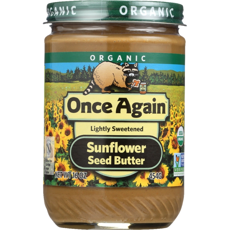 Organic Sunflower Seed Butter, 16 oz