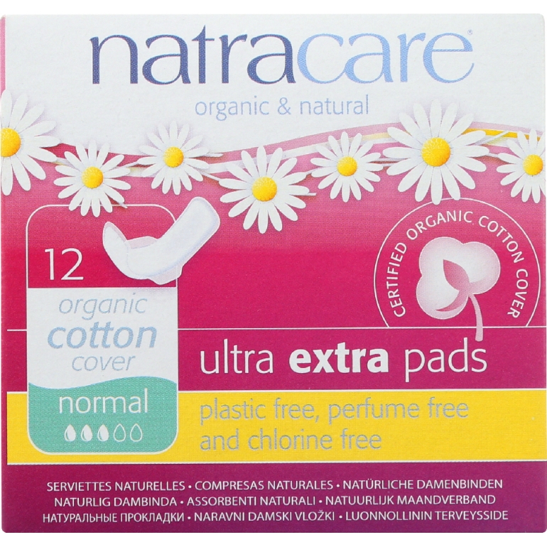 Ultra Extra Pads Normal, 12 Each