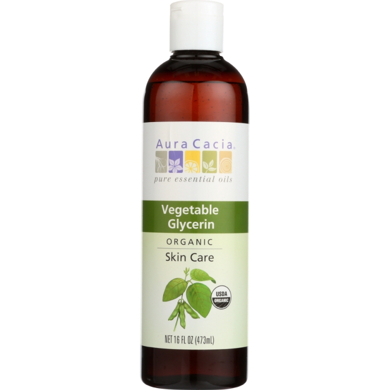 Organic Skin Care Oil Vegetable Glycerin, 16 oz