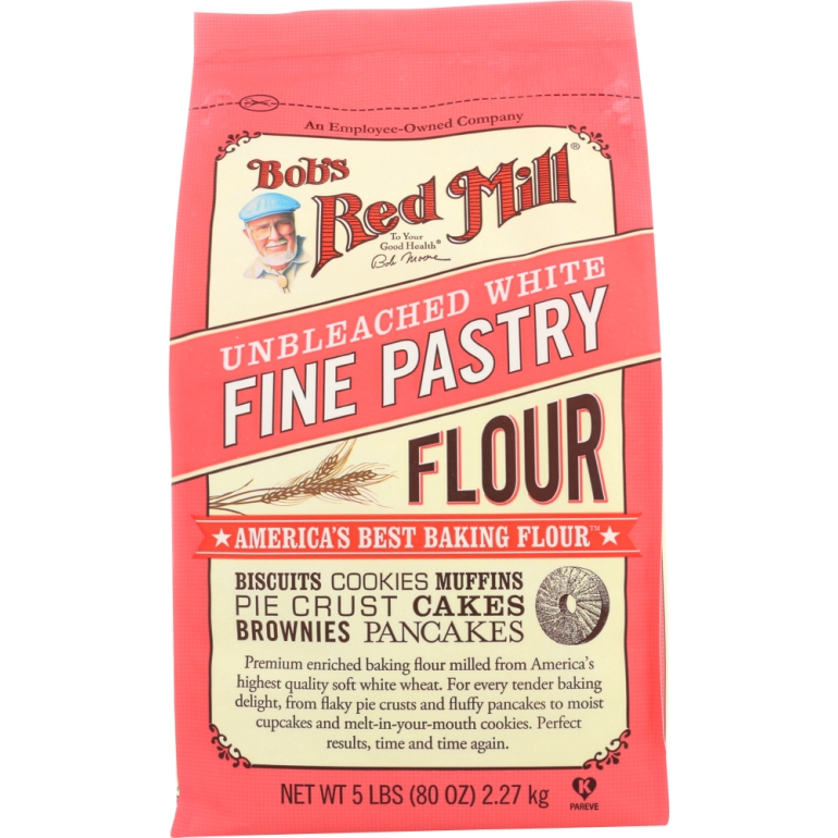 Unbleached White Fine Pastry Flour, 5 lb