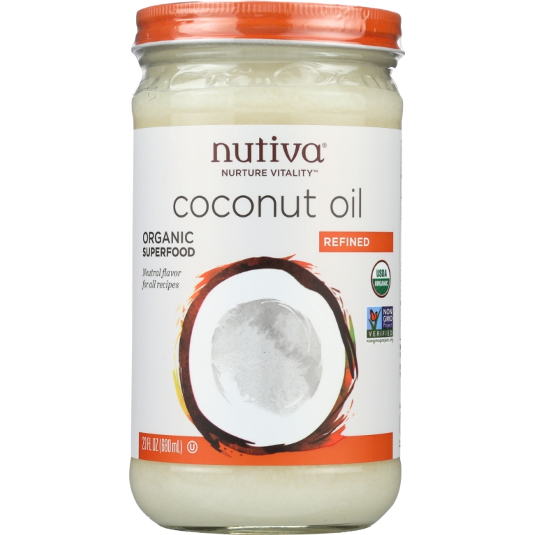 Organic Coconut Oil Refined, 23 oz