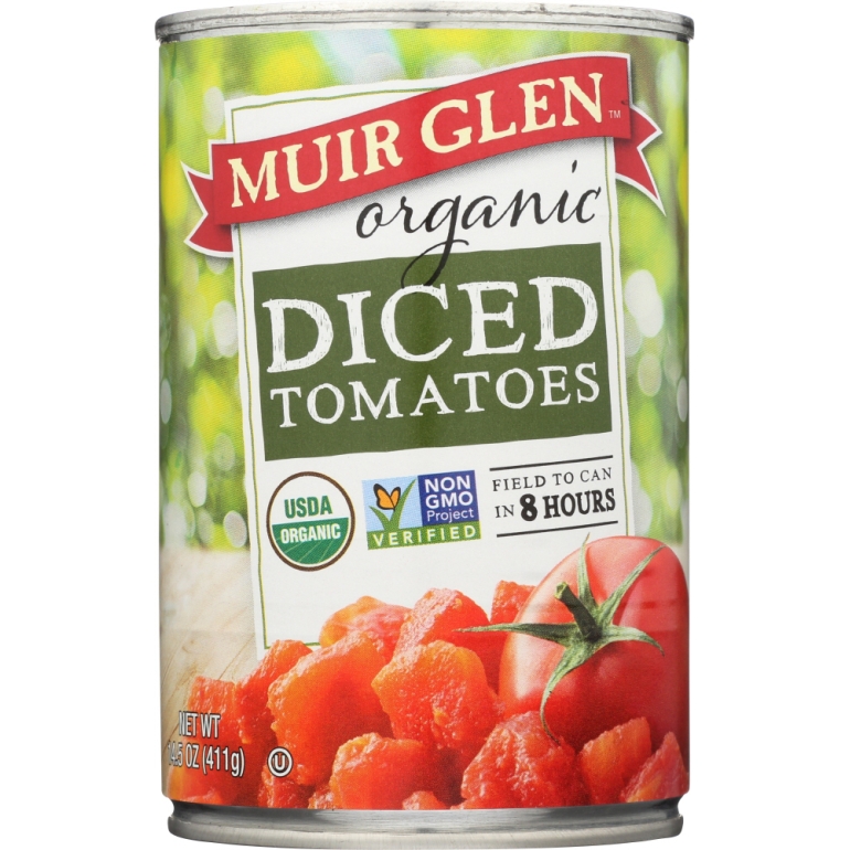 Organic Diced Tomatoes, 14.5 oz