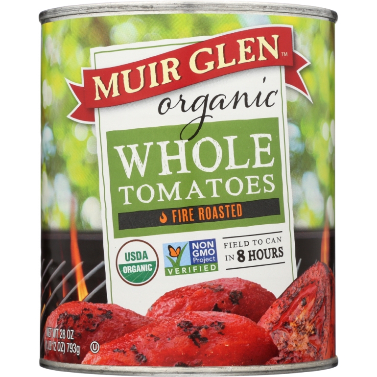 Organic Whole Tomatoes Fire Roasted, 28 oz