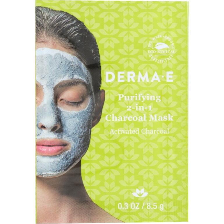 Purifying 2-in-1 Charcoal Mask, 0.3 oz