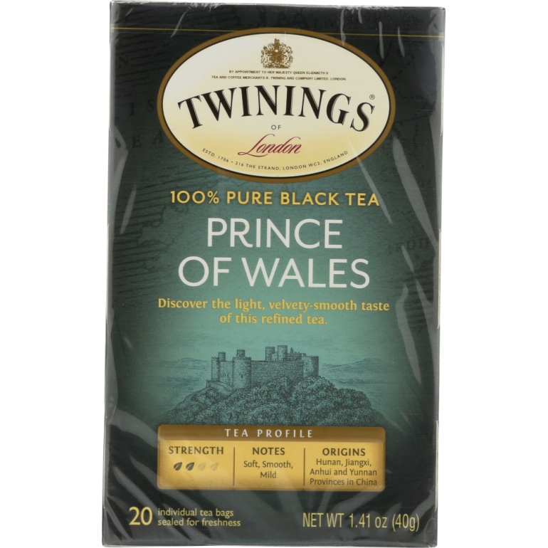 Classics Prince of Wales Tea 20 Tea Bags, 1.41 oz