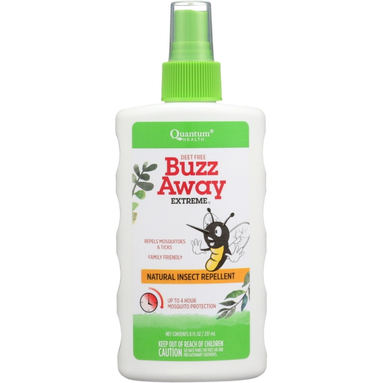 Health Buzz Away Extreme Restraints Natural Insect Repellent, 8 oz