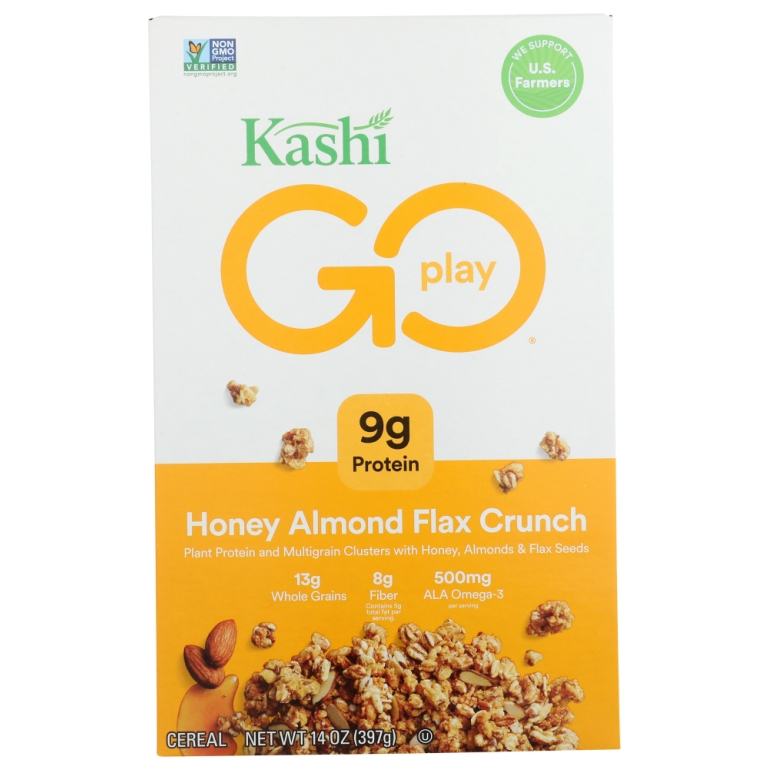 Go Lean Crunch! Honey Almond Flax Cereal, 14 oz