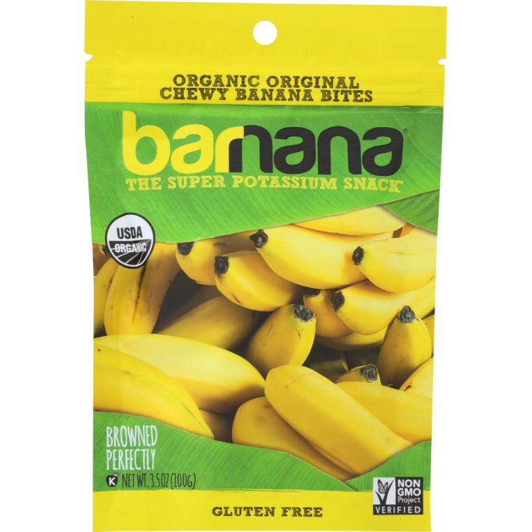 Organic Chewy Banana Bites, 3.5 oz