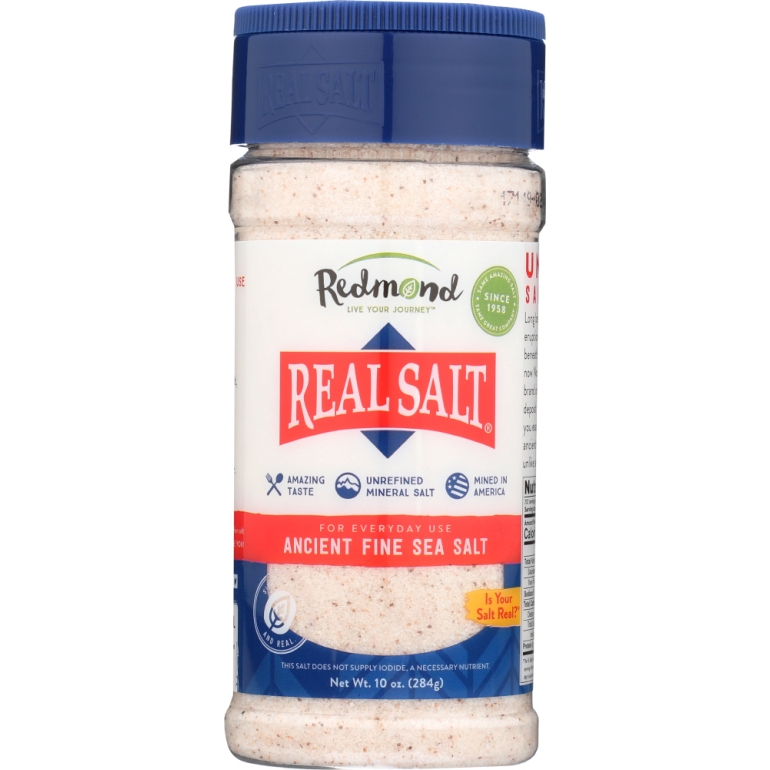 Realsalt Nature's First Sea Salt Fine, 9 oz