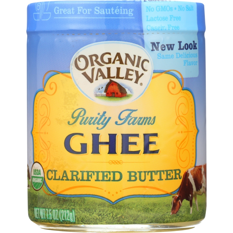 Purity Farms Ghee Clarified Butter, 7.5 oz