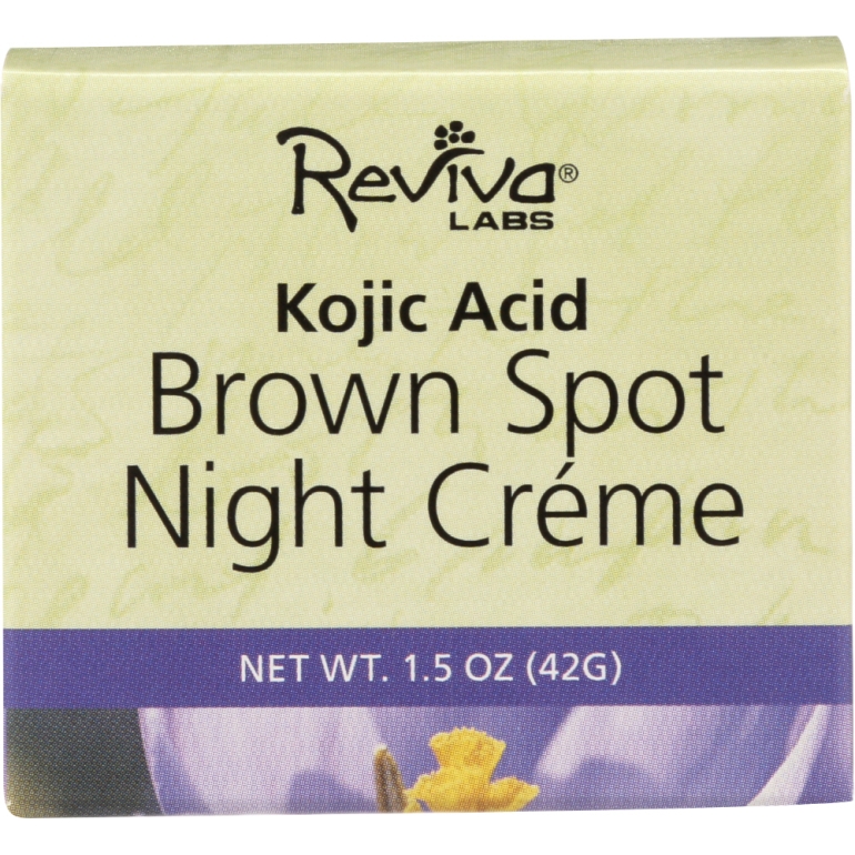 Brown Spot Night Cream with Kojic Acid, 1.5 oz