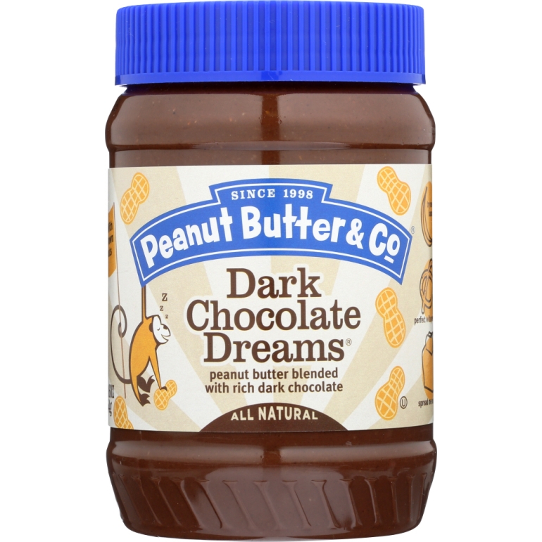 Dark Chocolate Dreams Peanut Butter Blended with Rich Dark Chocalate, 16 oz
