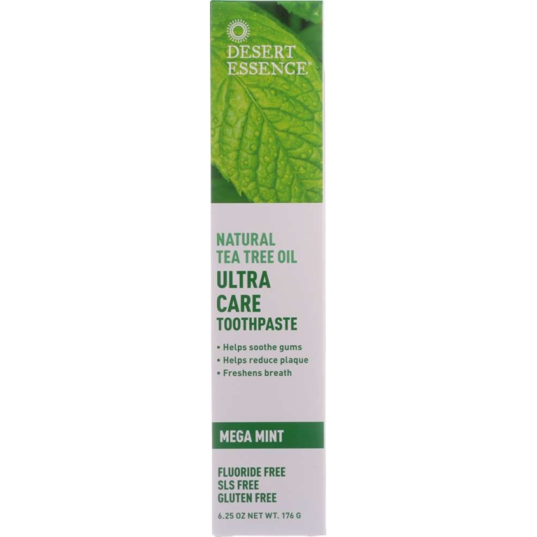 Ultra Care Toothpaste Tea Tree Oil Mega Mint, 6.25 oz