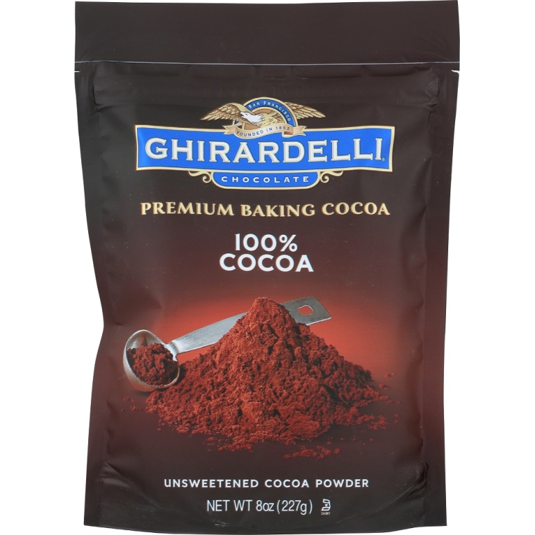 100% Unsweetened Premium Baking Cocoa, 8 oz