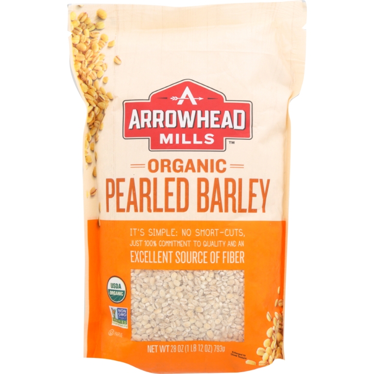Organic Pearled Barley, 28 oz
