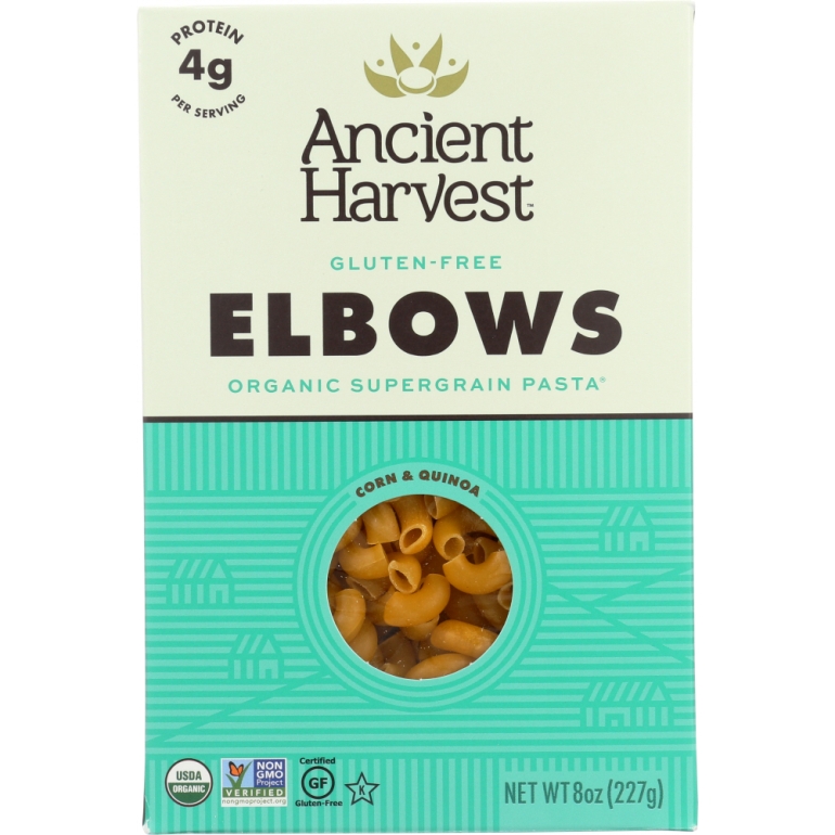 Organic Supergrain Pasta Elbows Gluten Free, 8 oz