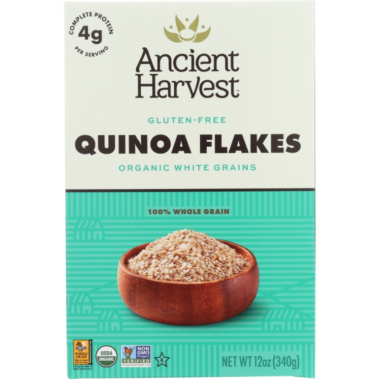 Organic Quinoa Flakes Gluten Free, 12 oz