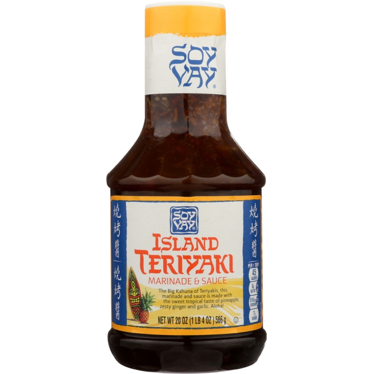 Island Teriyaki Marinade & Sauce, 20 oz