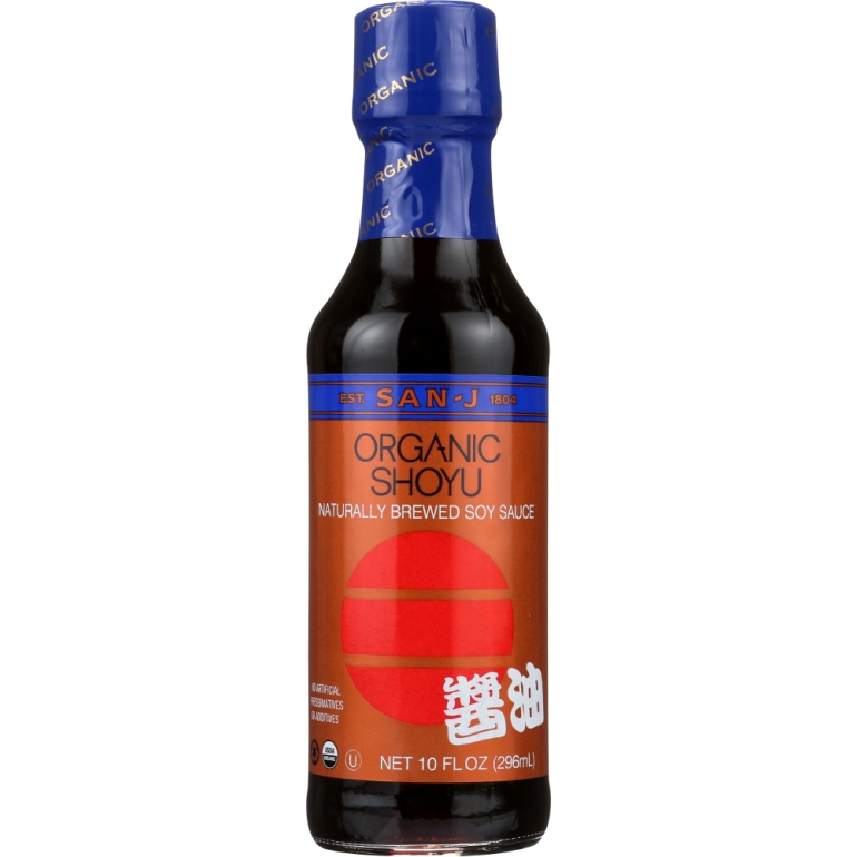 Organic Shoyu Naturally Brewed Soy Sauce, 10 oz