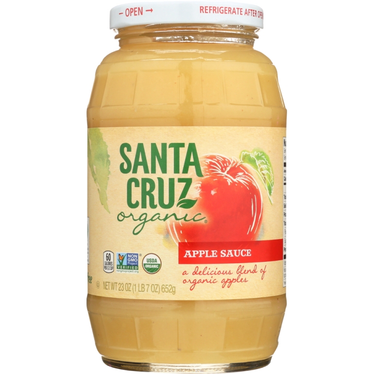 Organic Apple Sauce, 23 Oz