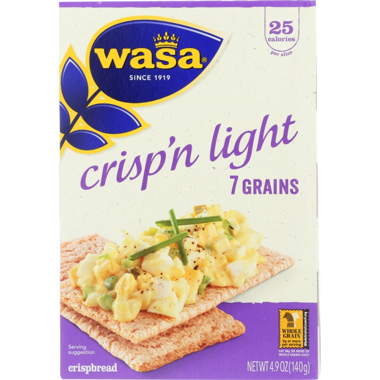 Crisp’n Light 7 Grains Crackerbread, 4.9 Oz