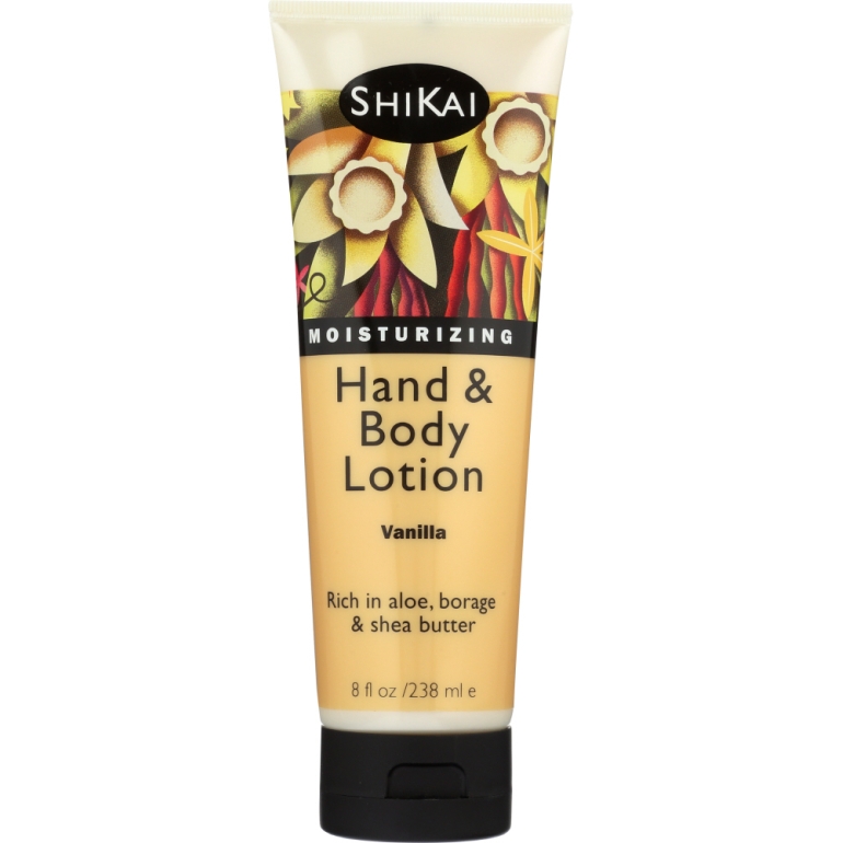 All Natural Hand & Body Lotion Vanilla, 8 Oz