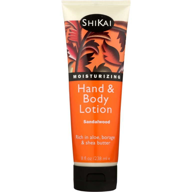 All Natural Hand & Body Lotion Sandalwood, 8 Oz