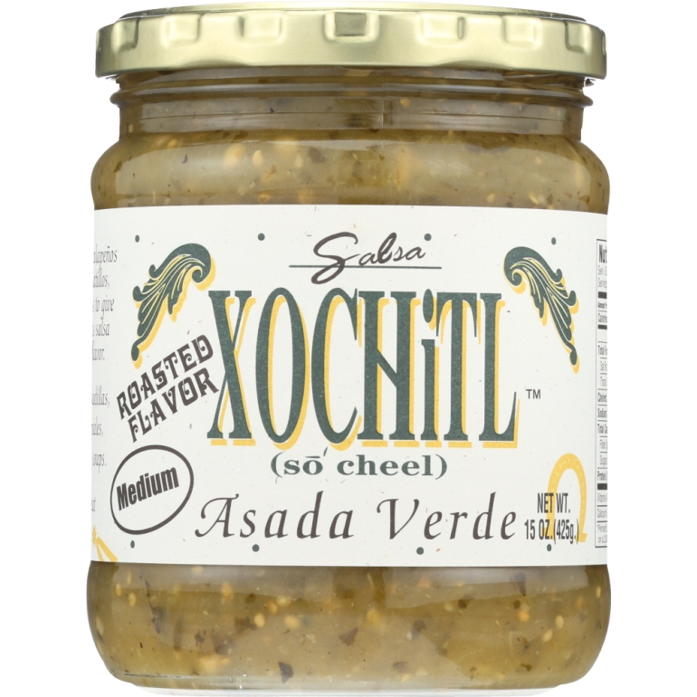 Salsa Asada Verde Medium, 15 oz