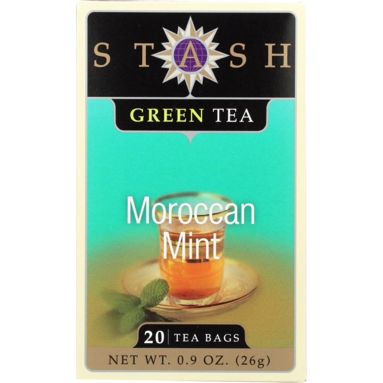 Green Tea Moroccan Mint 20 Tea Bags, 0.9 oz