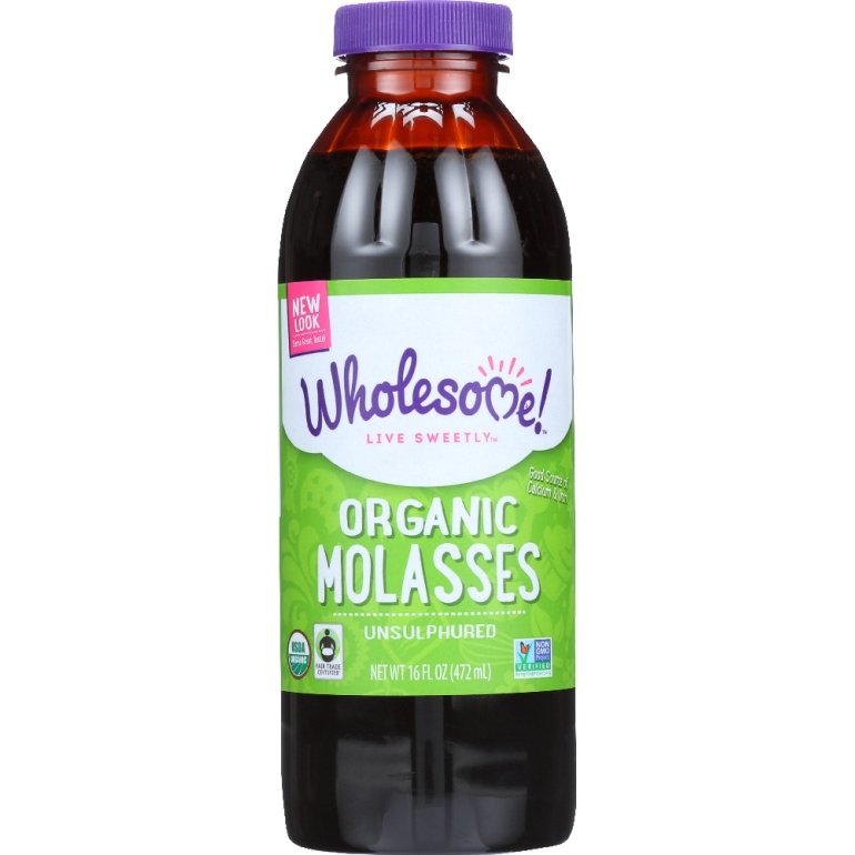 Organic Molasses Unsulphured, 16 oz