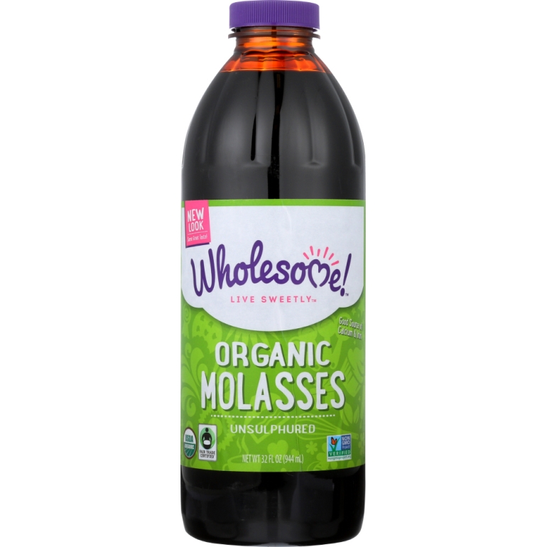 Organic Molasses Unsulphured, 32 oz