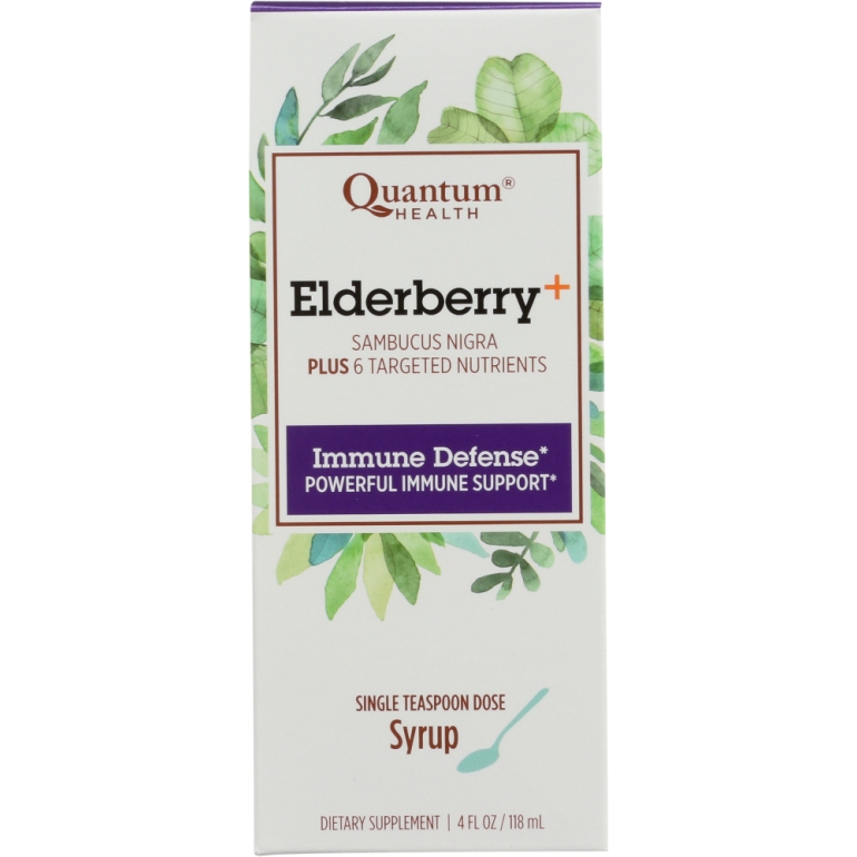 Elderberry Syrup Soothes & Quiets, 4 oz