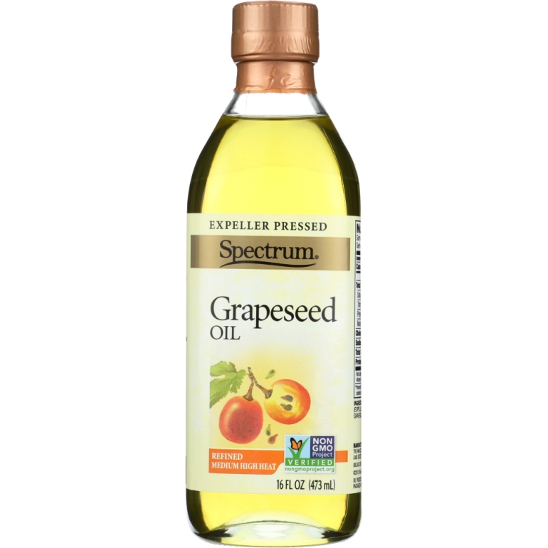 Refined Grapeseed Oil, 16 oz