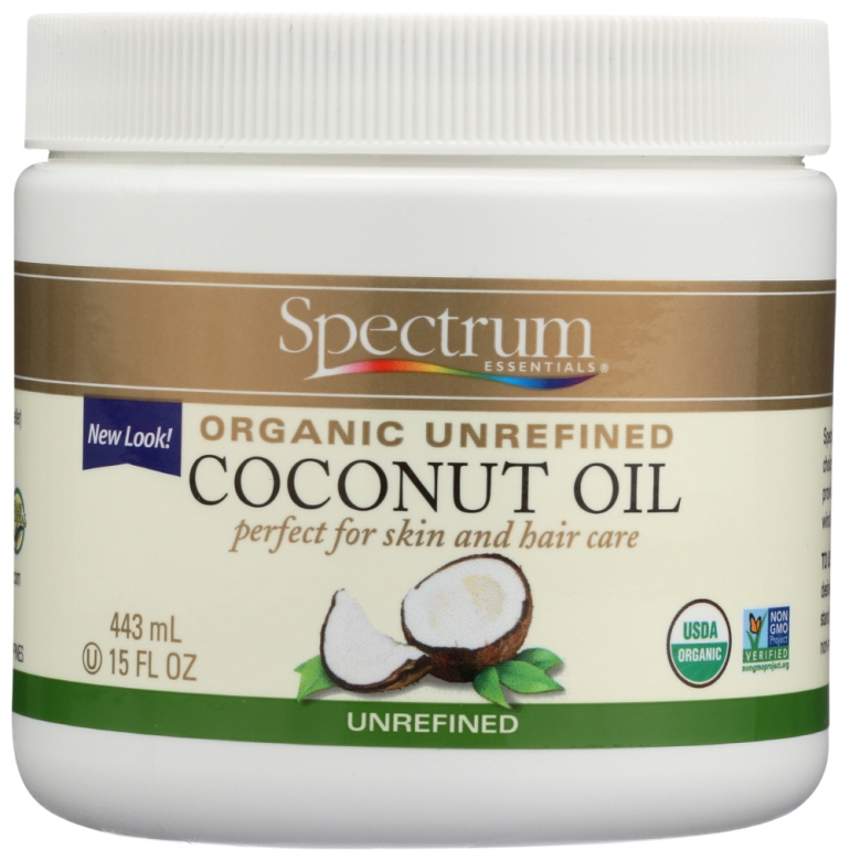 Organic Coconut Oil Unrefined, 15 oz