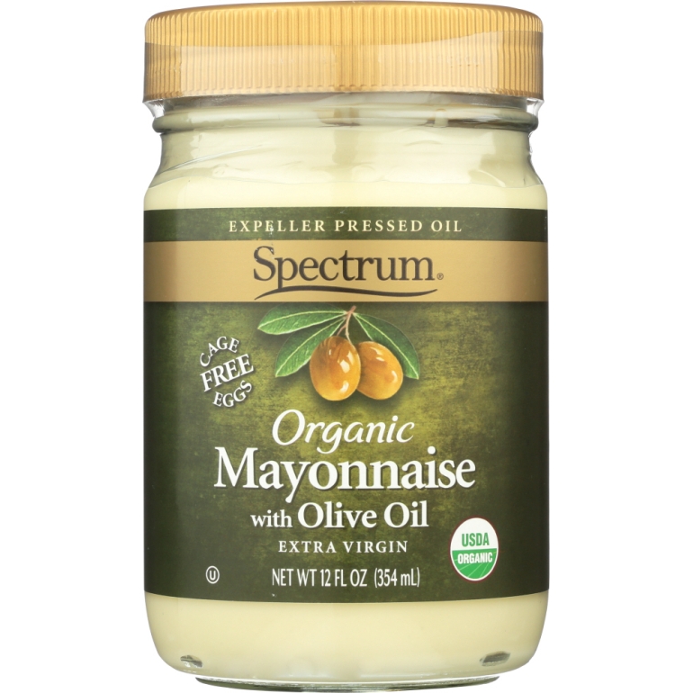 Organic Mayonnaise with Olive Oil, 12 oz