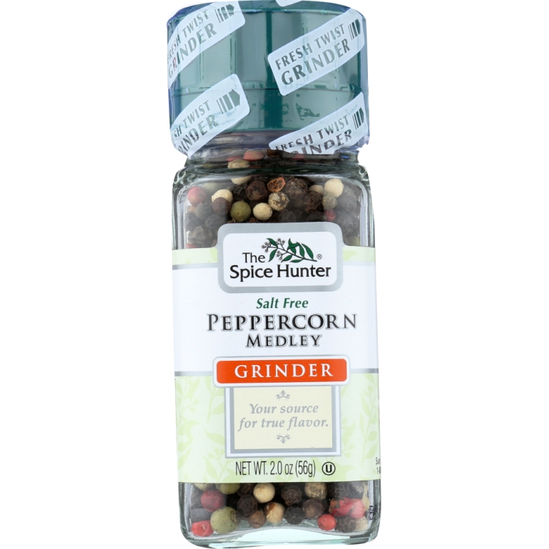 Salt Free Peppercorn Medley Grinder, 2 Oz