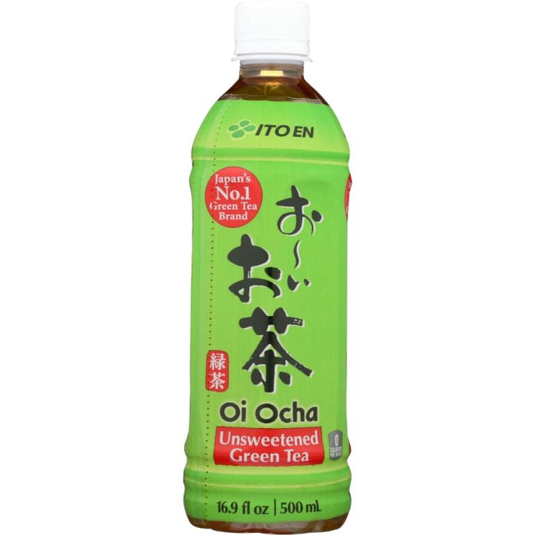 Oi Ocha Green Tea Unsweetened, 16.9 oz