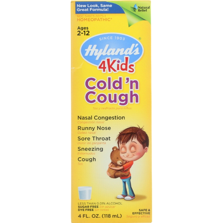 4 Kids Cold 'N Cough, 4 oz