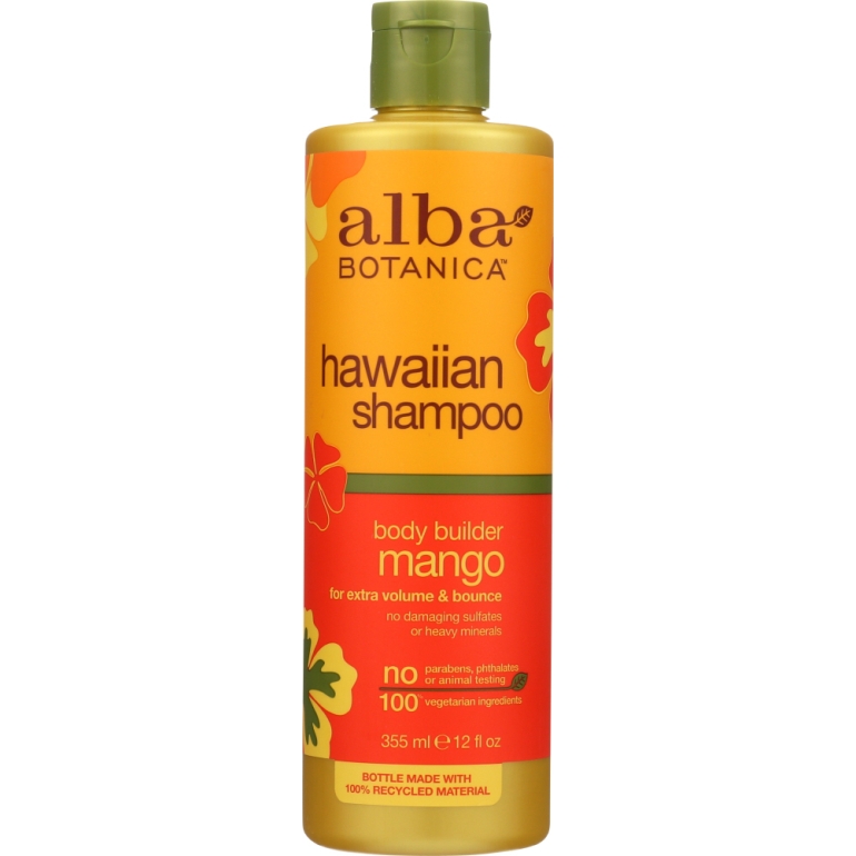 Hawaiian Shampoo Body Builder Mango, 12 oz
