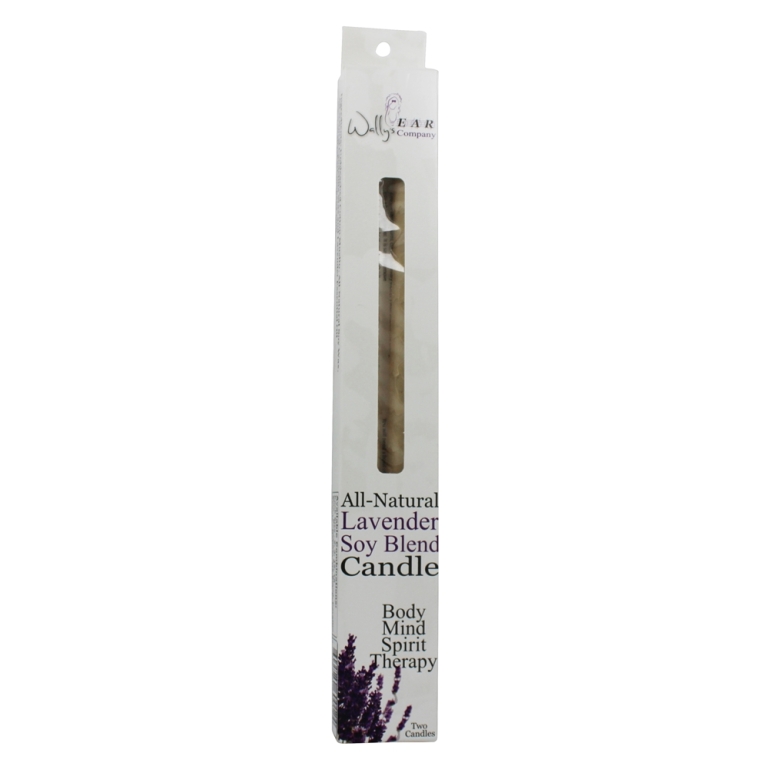 Paraffin Ear Candles Lavender, 2 Candles