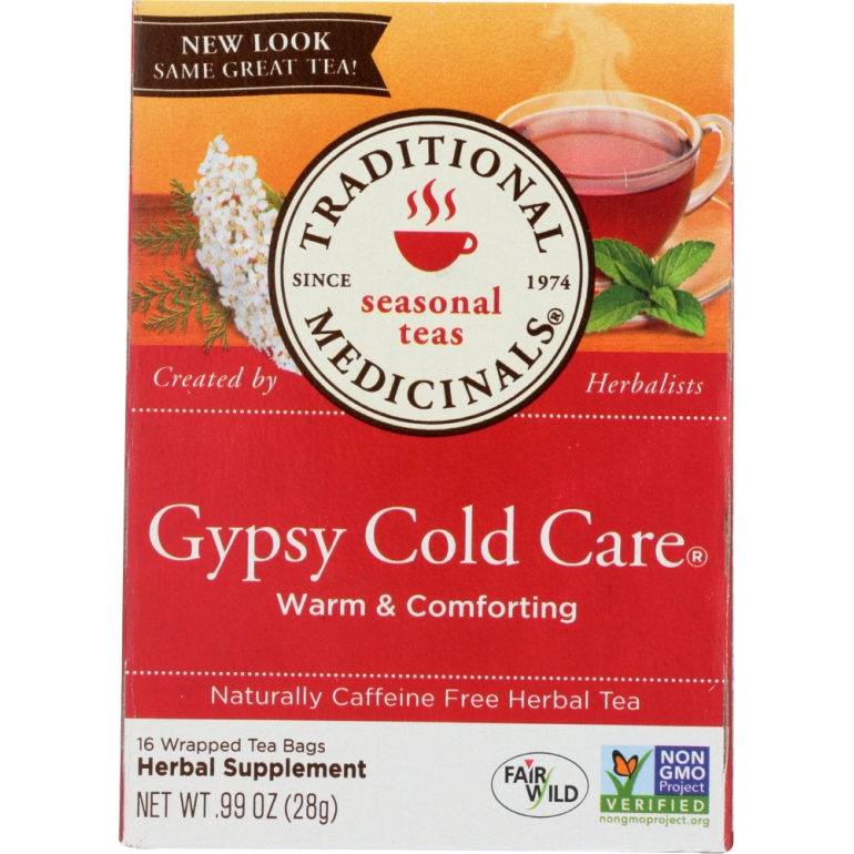 Gypsy Cold Care Herbal Tea 16 Tea Bags, 0.99 oz