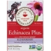 Organic Echinacea Plus Elderberry Herbal Tea 16 tea bags, 0.85 oz