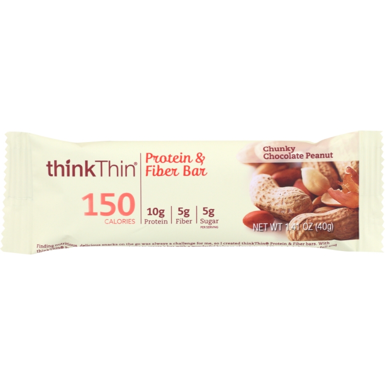 Lean Protein and Fiber Bar Chunky Chocolate Peanut, 1.41 oz