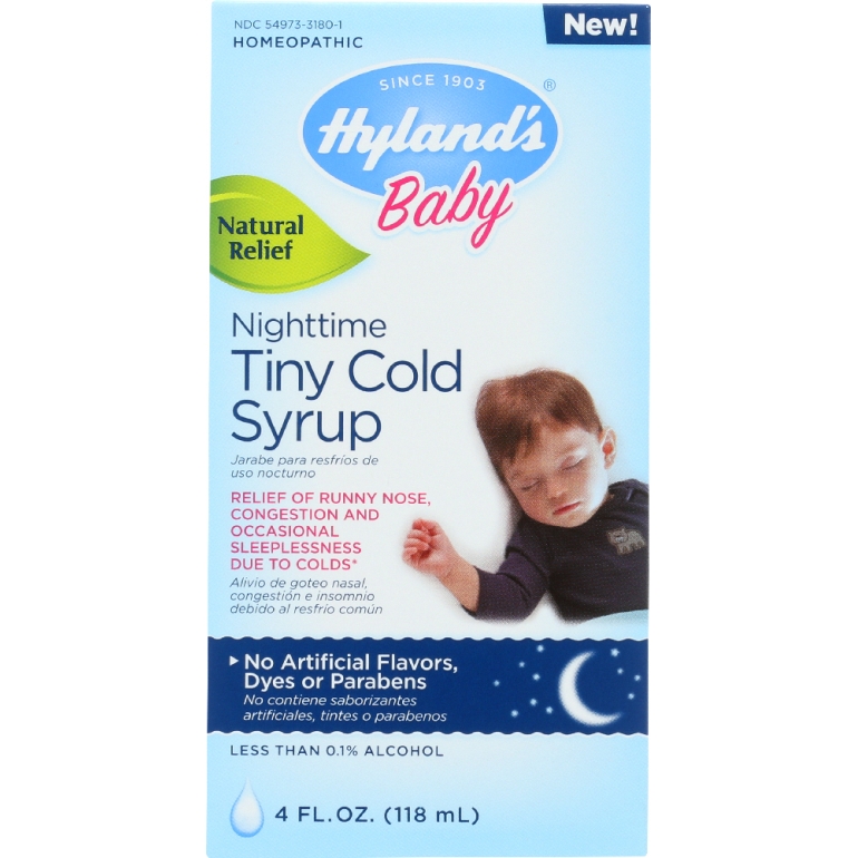 Baby Nighttime Tiny Cold Syrup, 4 oz