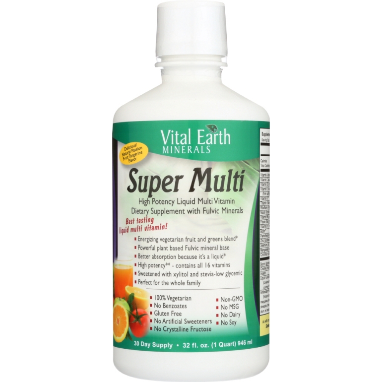 Super Multi Liquid Vitamins, 32 oz