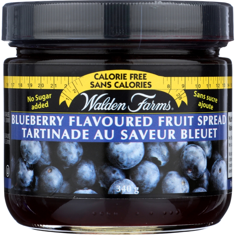 Calorie Free Fruit Spread Blueberry, 12 oz