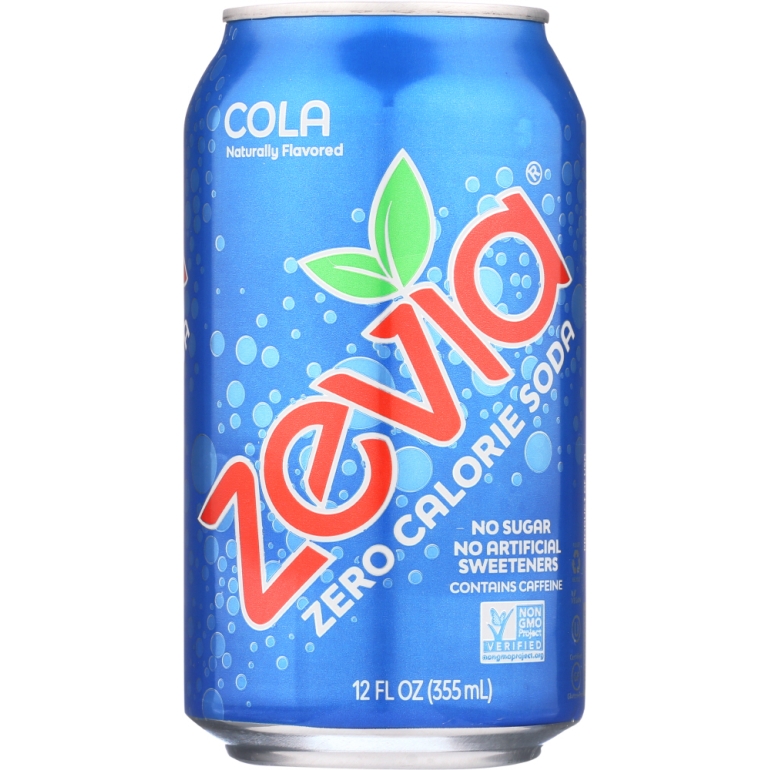 All Natural Zero Calorie Soda Cola 6-12 fl oz, 72 fl oz